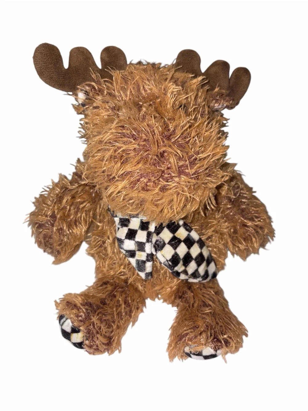 Mackenzie Childs Mini Marsden Moose Plush 12 Inches